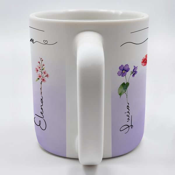 First Mom Now Grandma Celebrating Generations - Personalized Custom Coffee Mug - GRM037_MG First Mom Now Grandma Celebrating Generations - Personalized Custom Coffee Mug - GRM037_MG