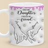 First My Daughter Forever My Friend - Family Personalized Custom 3D Inflated Effect Printed Mug - Christmas Gift For Gift For Mom, Daughter, Grandchild First My Daughter Forever My Friend - Family Personalized Custom 3D Inflated Effect Printed Mug - Christmas Gift For Gift For Mom, Daughter, Grandchild