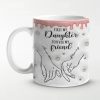 First My Daughter Forever My Friend - Family Personalized Custom 3D Inflated Effect Printed Mug - Christmas Gift For Gift For Mom, Daughter, Grandchild First My Daughter Forever My Friend - Family Personalized Custom 3D Inflated Effect Printed Mug - Christmas Gift For Gift For Mom, Daughter, Grandchild