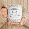 First My Daughter Forever My Friend With Flowers And Butterflies - Personalized Custom Coffee Mug - DAU280_MG First My Daughter Forever My Friend With Flowers And Butterflies - Personalized Custom Coffee Mug - DAU280_MG