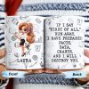 First Of All Run Away Facts Data Destroy Quote With Business Woman - Personalized Custom Coffee Mug - COL073_MG First Of All Run Away Facts Data Destroy Quote With Business Woman - Personalized Custom Coffee Mug - COL073_MG
