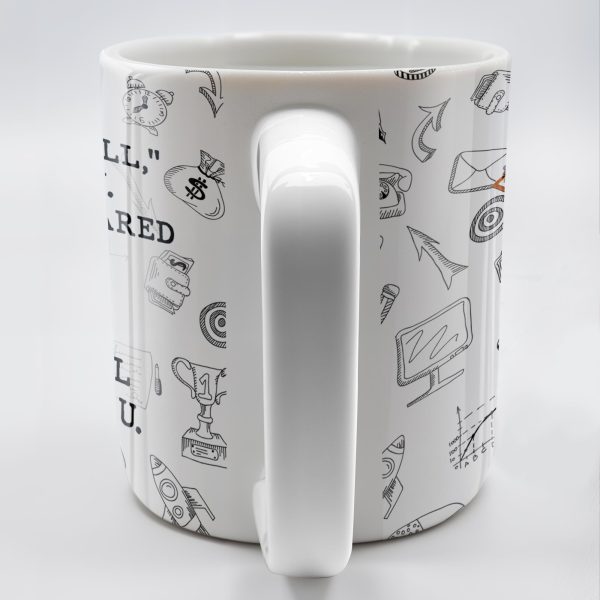 First Of All Run Away Facts Data Destroy Quote With Business Woman - Personalized Custom Coffee Mug - COL073_MG First Of All Run Away Facts Data Destroy Quote With Business Woman - Personalized Custom Coffee Mug - COL073_MG