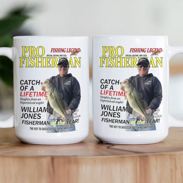 Fisherman Of The Year! - Personalized Mug Fisherman Of The Year! - Personalized Mug