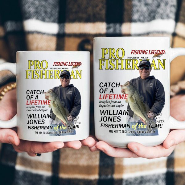 Fisherman Of The Year! - Personalized Mug Fisherman Of The Year! - Personalized Mug