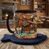 Fishing Camp Coffee Accent Mug - Personalized Gifts For Fishing Lovers 03pata090126