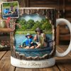 Fishing Coffee Mug Custom Photo Gifts For Fishing Lovers 03HULU311225 Fishing Coffee Mug Custom Photo Gifts For Fishing Lovers 03HULU311225