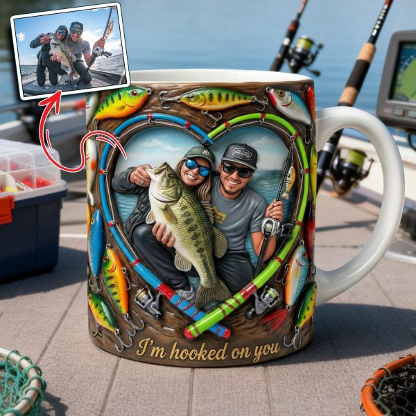 Fishing Couples Coffee Mug - Custom Photo Gifts For Couples 03hulu200126 Fishing Couples Coffee Mug - Custom Photo Gifts For Couples 03hulu200126