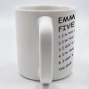 Five Moods Mug For Friends Who Are Always Over It - Personalized Custom Coffee Mug - COL038_MG