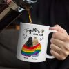 Flag Together Since - Personalized Mug Flag Together Since - Personalized Mug