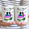 Flag Together Since - Personalized Mug Flag Together Since - Personalized Mug
