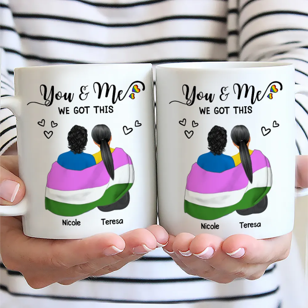 Flag Together Since - Personalized Mug Flag Together Since - Personalized Mug
