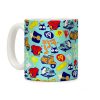 FLCL Anime Pattern Coffee Mug FLCL Anime Pattern Coffee Mug