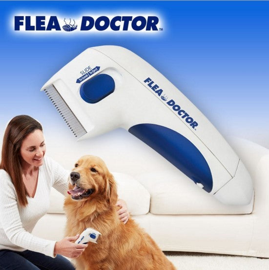 Flea Doctor Electric Flea Comb Vibrating Flea Removal for Pets Flea Doctor Electric Flea Comb Vibrating Flea Removal for Pets