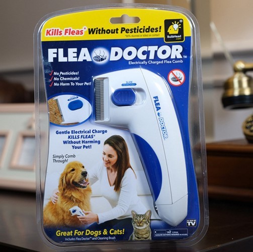 Flea Doctor Electric Flea Comb Vibrating Flea Removal for Pets Flea Doctor Electric Flea Comb Vibrating Flea Removal for Pets
