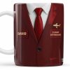 Flight Attendant Style Professional Suit Mug - Personalized Custom Coffee Mug - FAM372_MG Flight Attendant Style Professional Suit Mug - Personalized Custom Coffee Mug - FAM372_MG