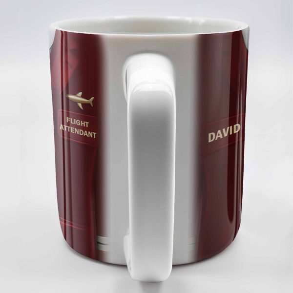 Flight Attendant Style Professional Suit Mug - Personalized Custom Coffee Mug - FAM372_MG Flight Attendant Style Professional Suit Mug - Personalized Custom Coffee Mug - FAM372_MG