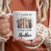 Floral Books Personalized Mug, It's a Good Day To Read a Book Reader Bookwork Gift With Custom Name Floral Books Personalized Mug, It's a Good Day To Read a Book Reader Bookwork Gift With Custom Name