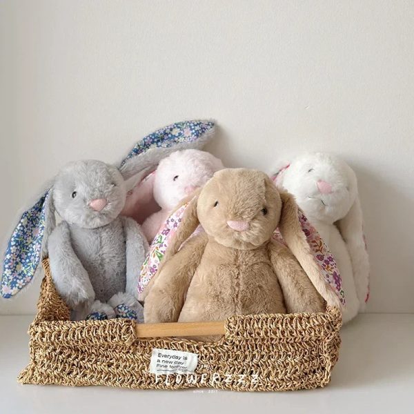 Floral Bunny Plush Toy 30cm Floral Bunny Plush Toy 30cm