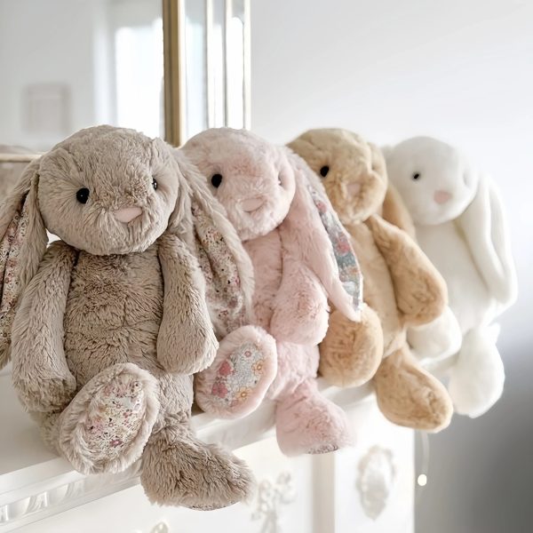 Floral Bunny Plush Toy 30cm Floral Bunny Plush Toy 30cm