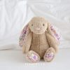 Floral Bunny Plush Toy 30cm Floral Bunny Plush Toy 30cm