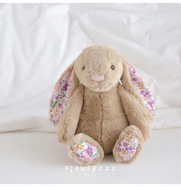Floral Bunny Plush Toy 30cm Floral Bunny Plush Toy 30cm
