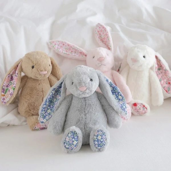 Floral Bunny Plush Toy 30cm Floral Bunny Plush Toy 30cm
