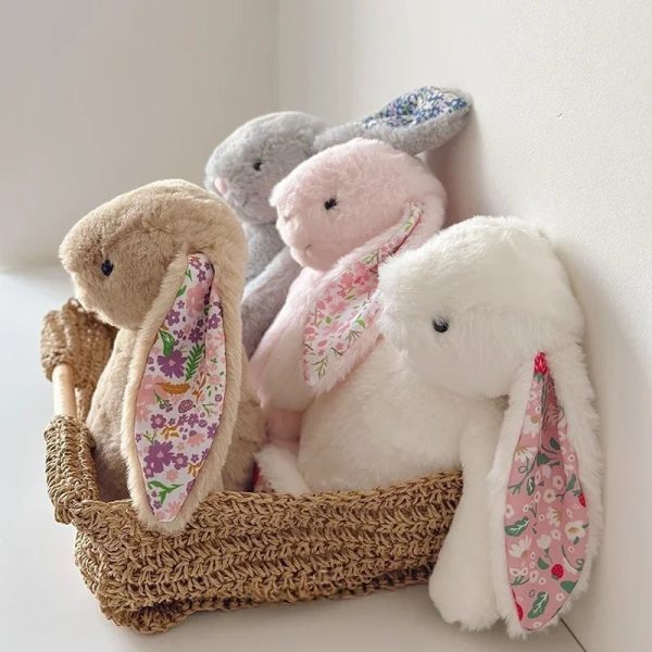 Floral Bunny Plush Toy 30cm Floral Bunny Plush Toy 30cm