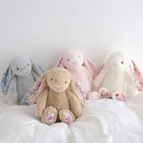 Floral Bunny Plush Toy 30cm Floral Bunny Plush Toy 30cm