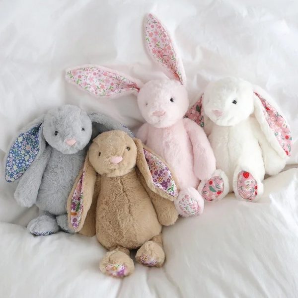 Floral Bunny Plush Toy 30cm Floral Bunny Plush Toy 30cm