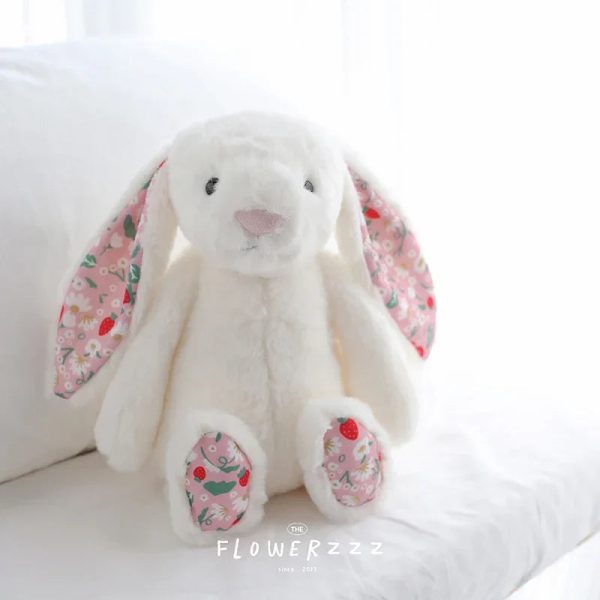 Floral Bunny Plush Toy 30cm Floral Bunny Plush Toy 30cm