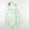 Floral Print Mesh Off Shoulder Long Sleeve Mini Dress With Corset Floral Print Mesh Off Shoulder Long Sleeve Mini Dress With Corset