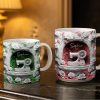 Floral Sewing Machine Creative Design - Personalized Custom Coffee Mug - HOB018_MG Floral Sewing Machine Creative Design - Personalized Custom Coffee Mug - HOB018_MG