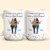 Floral Style It Takes A Long Time To Grow An Old Friend - Personalized Mug Floral Style It Takes A Long Time To Grow An Old Friend - Personalized Mug