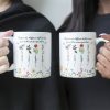 Floral Style Sisters Are Different Flowers From The Same Garden - Personalized Mug Floral Style Sisters Are Different Flowers From The Same Garden - Personalized Mug