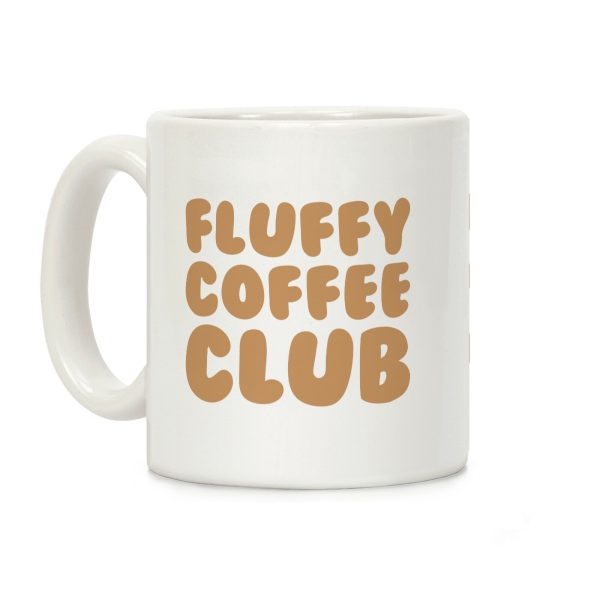 Fluffy Coffee Club Coffee Mug Fluffy Coffee Club Coffee Mug