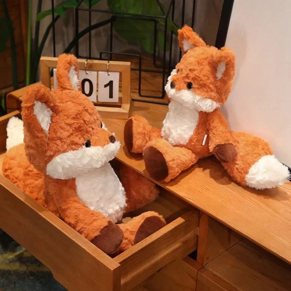 Fluffy Fox Plush Toy 35cm 50cm Fluffy Fox Plush Toy 35cm 50cm