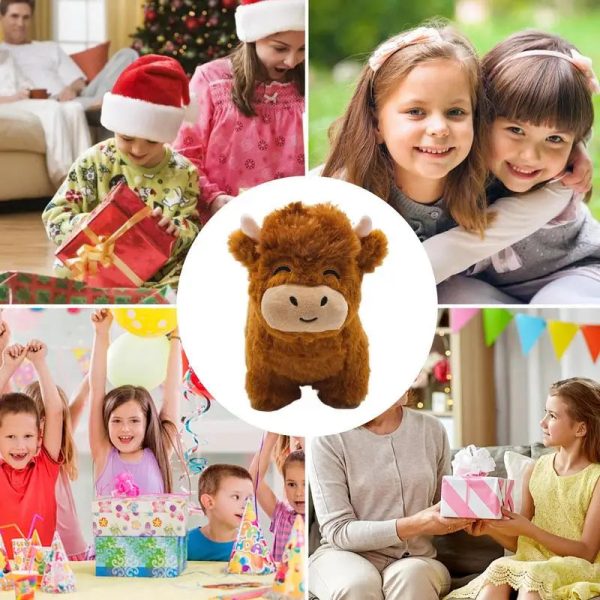 Fluffy Highland Cow Plush Toy - Adorable 7.87 Stuffed Animal Gift Fluffy Highland Cow Plush Toy - Adorable 7.87 Stuffed Animal Gift