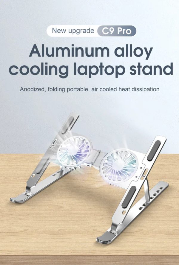 Foldable Aluminum Laptop Cooling Stand Foldable Aluminum Laptop Cooling Stand