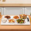 Foldable Food Warmer Tray With Adjustable Temperature Foldable Food Warmer Tray With Adjustable Temperature
