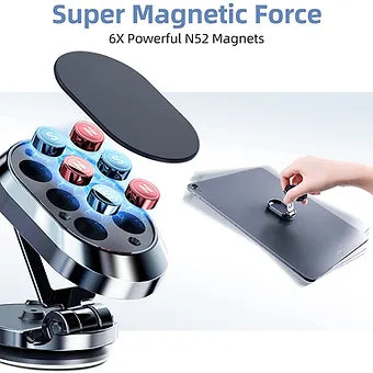 Foldable Magnetic Car Phone Holder Foldable Magnetic Car Phone Holder