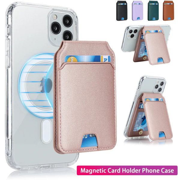 Foldable Magnetic Leather Kickstand Wallet Foldable Magnetic Leather Kickstand Wallet
