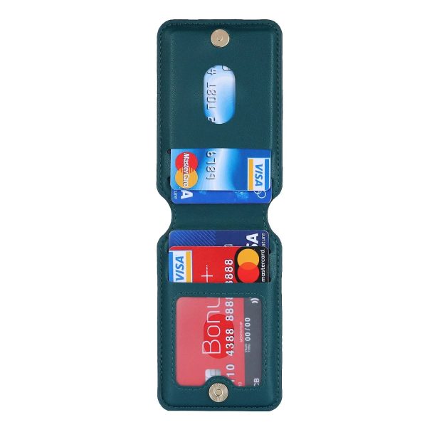 Foldable Magnetic Leather Kickstand Wallet Foldable Magnetic Leather Kickstand Wallet