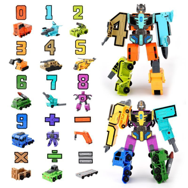 Foldable Number Vehicle Kids Toy Foldable Number Vehicle Kids Toy