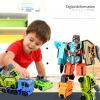Foldable Number Vehicle Kids Toy Foldable Number Vehicle Kids Toy