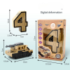 Foldable Number Vehicle Kids Toy Foldable Number Vehicle Kids Toy