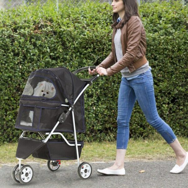 Foldable Travel Pet Stroller Foldable Travel Pet Stroller