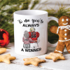 Football Couple I'll Always Be Your Biggest Fan, Personalized Gift White Mug Football Couple I'll Always Be Your Biggest Fan, Personalized Gift White Mug