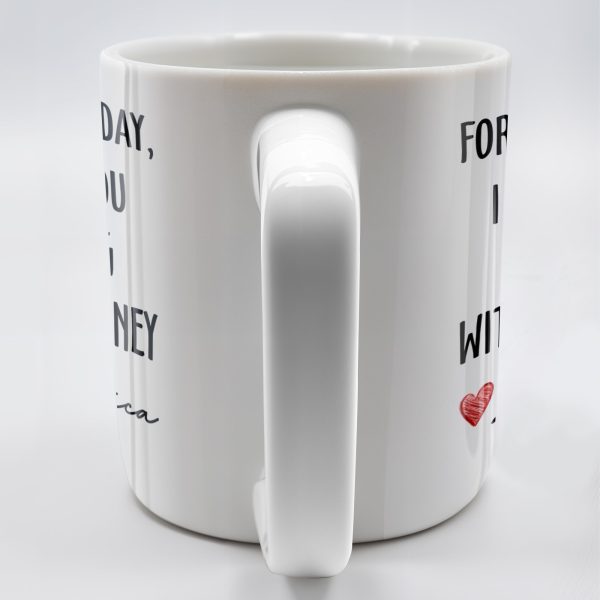 For Father's Day, I Bought You A Nice Mug With Your Money, Heart And Text - Personalized Custom Coffee Mug - DAD161_MG For Father's Day, I Bought You A Nice Mug With Your Money, Heart And Text - Personalized Custom Coffee Mug - DAD161_MG
