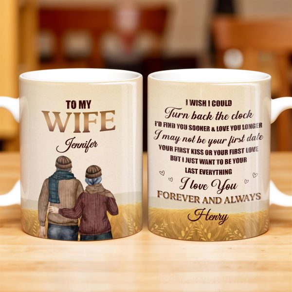 Forever And Always, Love You Longer Romantic Quote - Personalized Custom Coffee Mug - WIF037_MG Forever And Always, Love You Longer Romantic Quote - Personalized Custom Coffee Mug - WIF037_MG