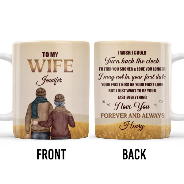 Forever And Always, Love You Longer Romantic Quote - Personalized Custom Coffee Mug - WIF037_MG Forever And Always, Love You Longer Romantic Quote - Personalized Custom Coffee Mug - WIF037_MG